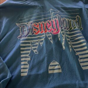 Disneyland Blue Long Sleeve hoodie Women’s Large
